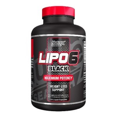 Nutrex Lipo-6 Black New