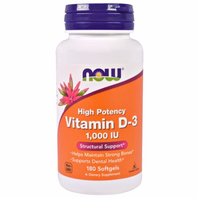 NOW Vitamin D-3 1000 IU
