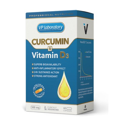 VP Labs Curcumin & Vitamine D3