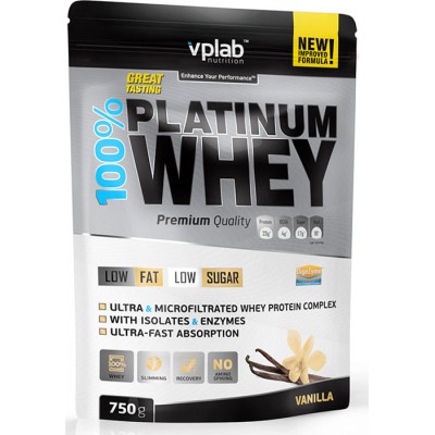 Протеин VP Labs 100% Platinum Whey, 750гр