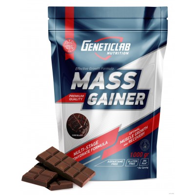 Мультикомпонентный гейнер Geneticlab Mass Gainer 1000г.