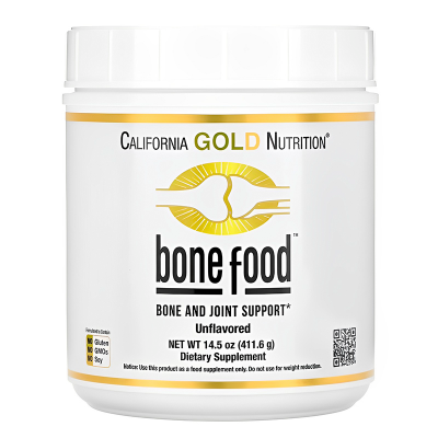 Хондропротектор California Gold Nutrition Bone Food, 411 гр.