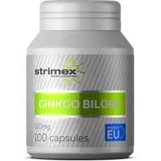 Strimex Ginkgo Biloba, 100 caps  (120 мг в капс)