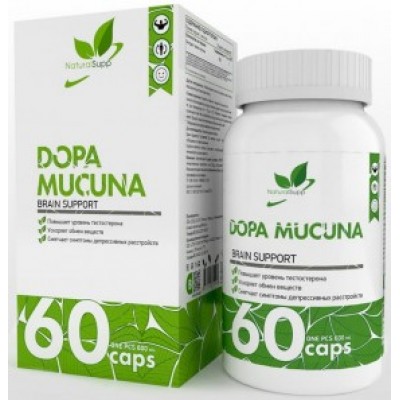 NaturalSupp Dopa Mucuna (Мукуна), 60 капс.