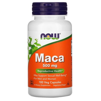 Мака Now Foods Maca 500 мг,100 капс.