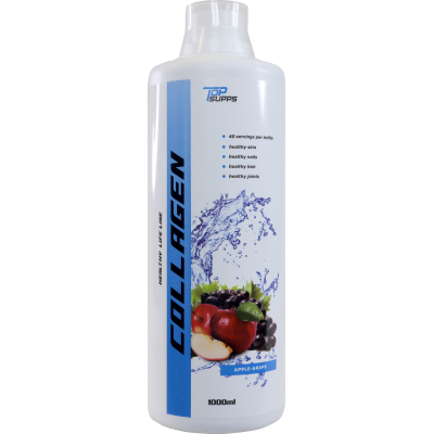 TOPSUPPS концентрат Коллаген яблоко-виноград 1 л.