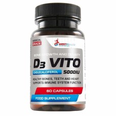 WestPharm D3 Vito 5000 IU, 60капс WestPharm D3 Vito 5000 IU, 60капс