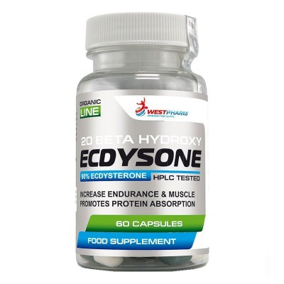 WestPharm Ecdysone, 60капс/100мг