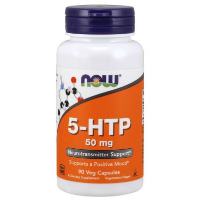 NOW 5-HTP 50 mg, 90 vcaps