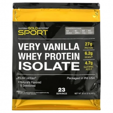 Протеин California Gold Nutrition Whey Protein Isolate Very Vanila  907г
