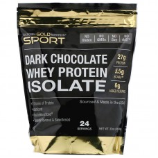 Протеин California Gold Nutrition Whey Protein Isolate Dark Chocolate 907г