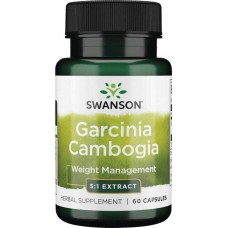 Swanson GARCINIA CAMBOGIA 5:1 EXT 80MG 60 CP