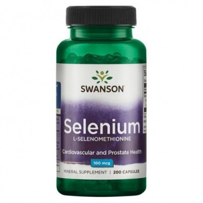 Swanson SELENIUM 100 MCG 200 CAPS