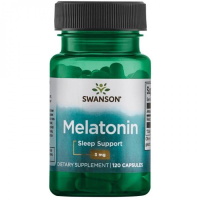 Swanson MELATONIN 3 MG 120 CAPS