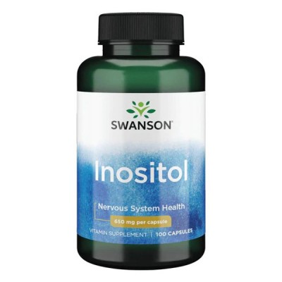Swanson INOSITOL 650 MG 100 CAPS