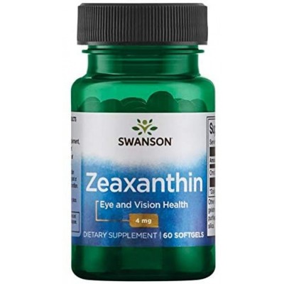 Swanson ULTRA ZEAXANTHIN 4 MG 60 SGELS