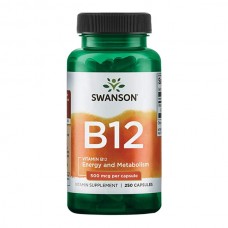 Swanson VITAMIN B-12 500 MCG 100 CAPS