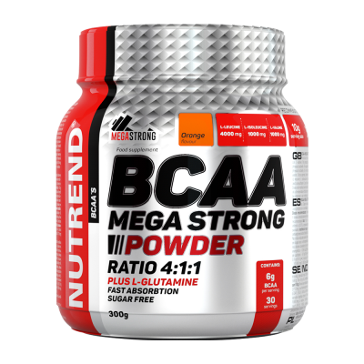Nutrend BCAA Mega Strong Powder (10 г) апельсин NT81803