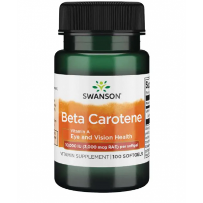 Swanson BETA CAROTENE 10000IU (3000MCG) 100 S-gels