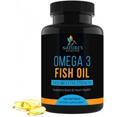 Nature's Nutrition Omega 3 Fish Oil 864EPA/576DHA 60 caps