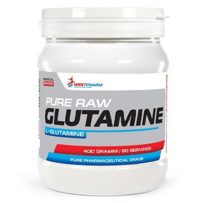 WestPharm Glutamine Pro Series, 400 гр, 80 порц