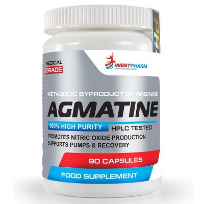 WestPharm Agmatine, 90капс/500мг
