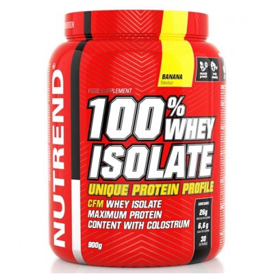 Nutrend Протеин 100% Whey Isolate (900 г) банан NT81805
