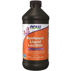 Now Foods Sunflower Liquid Lecithin 473 мл.