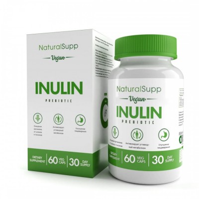 Инулин NaturalSupp Inulin Veg, 60 капс.
