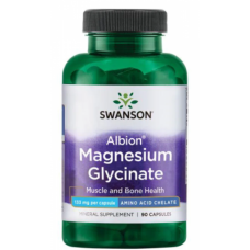 Swanson Magnesium Glycinate (Магний глицинат), 90 капсул