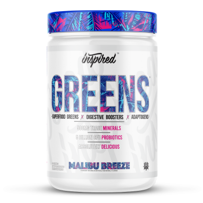 Inspired Greens Malibu Breeze (30 порций) (Клубника-Арбуз) 414 г