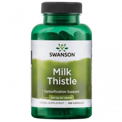 MilK Thistle (Силимарин), 500 mg, 100 caps