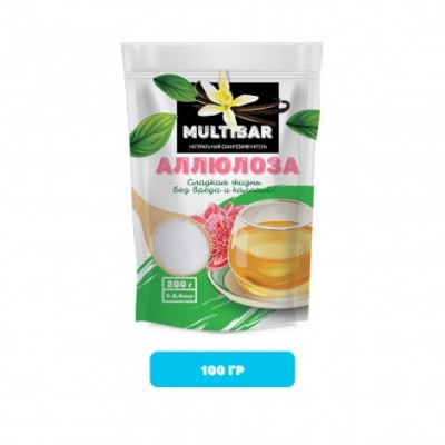 Сахарозаменитель "Аллюлоза MULTIBAR" 200 гр