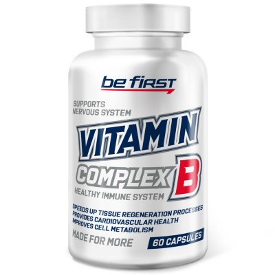Be First  Vitamin B-Complex, 60 капсул