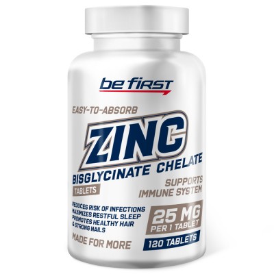 Zinc bisglycinate chelate, 120 таблеток