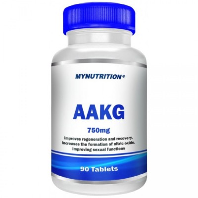 MyNutrition Arginine (AAKG), Аргинин, 750 мг., 90 таб.