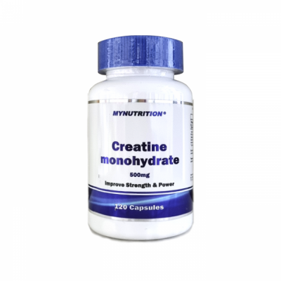 MyNutrition Creatine Monohydrate (Креатин Моногидрат), 500 мг., 120 капс.