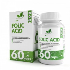 NNaturalSupp Folic Acid (Фолиевая кислота Витамин B9), 60 капс.