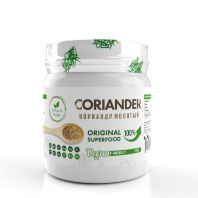 NaturalSupp Coriander (Кориандр молотый), 150 гр