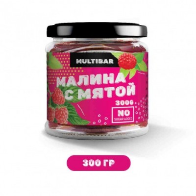 Варенье малина с мятой без сахара 300 гр