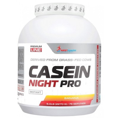 WestPharm Casein Night Pro (Банан) 2270 г