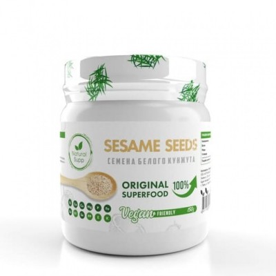 NaturalSupp Sesame seeds (Семена кунжута белого), 150 гр