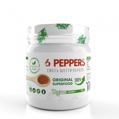 NaturalSupp 6 Peppers (Смесь 6 перцев), 150 гр