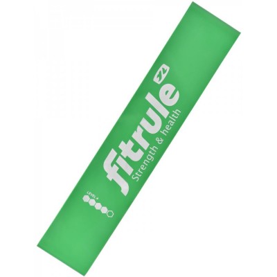 Фитнес-резинка для ног FitRule (Зеленый 10 кг)