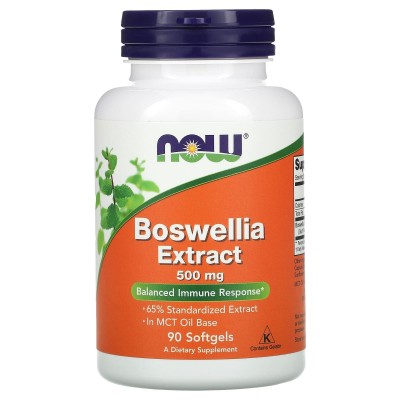 Now Foods Boswellia Extract 500 мг, 90 капс