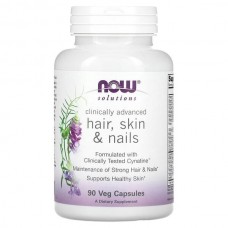 Now Foods Hair Skin Nails (кожа ногти волосы), 90 капсул