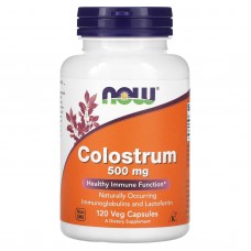 Now Foods Colostrum (молозиво), 500 мг,120 капс