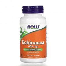 Now Foods Echinacea (эхинацея), 400 мг/капс, 100 капсул