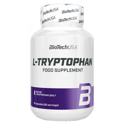 Л-Триптофан L-Tryptophan BiotechUSA, 60 капс.