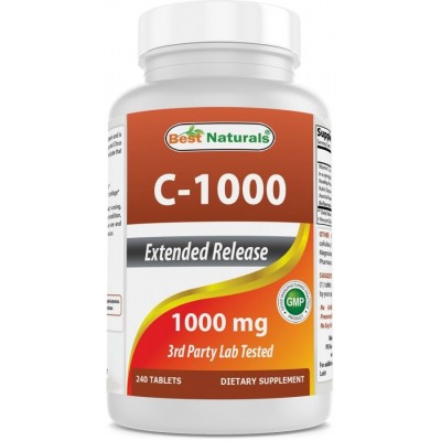 Best Naturals Vitamin C-1000 (Витамин С), 240 таб